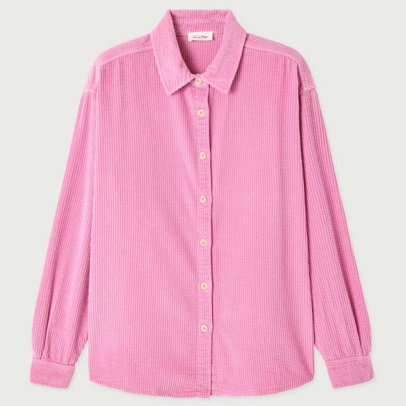 American Vintage Long Loose Button Down Shirt image number 1